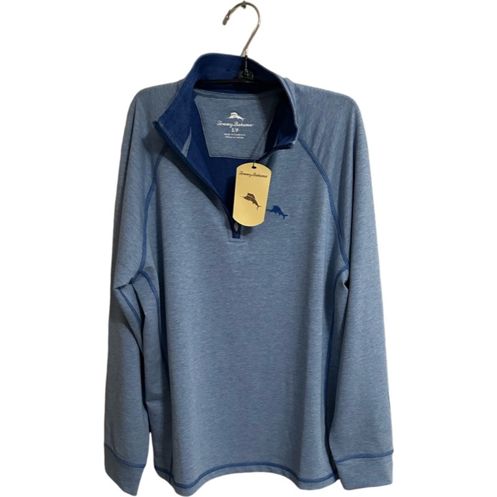 Mens Tommy Bahama 1/4 zip pullover